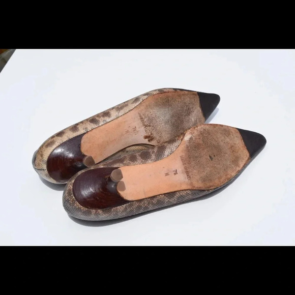 Michael Kors phyton embossed low heels - Picture 7 of 8